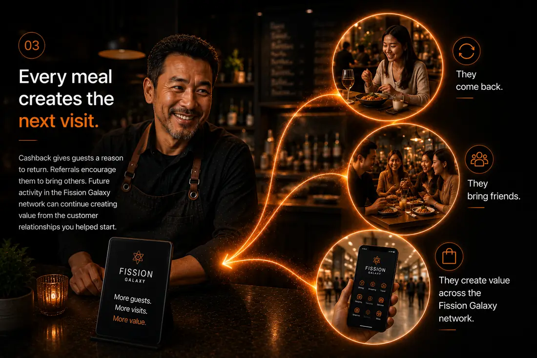 Cashback and referrals bring guests back