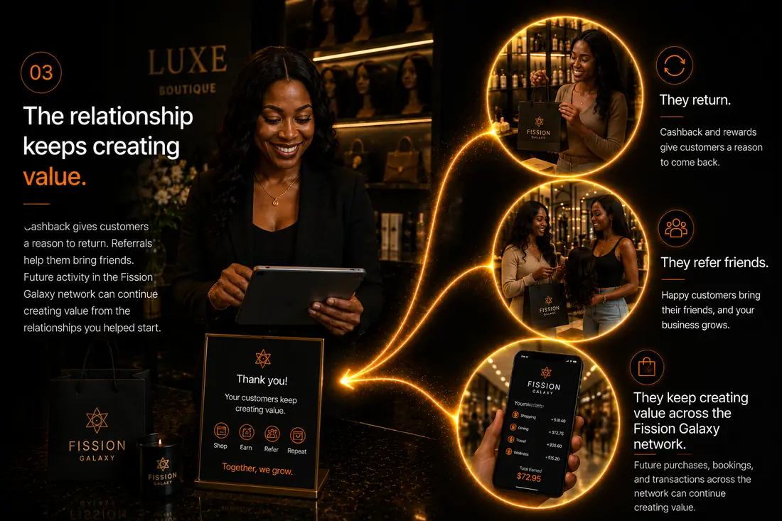 Cashback and referrals bring clients back